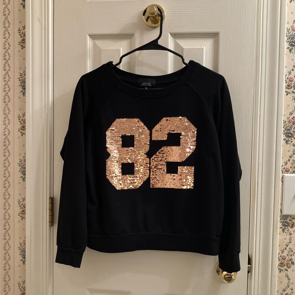 Active Black & Gold Sweatshirt
